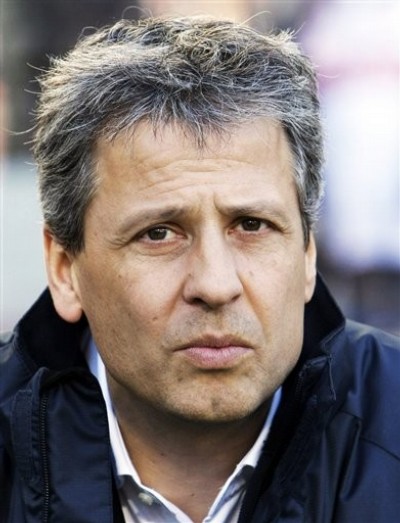 Swiss coach Lucien Favre 